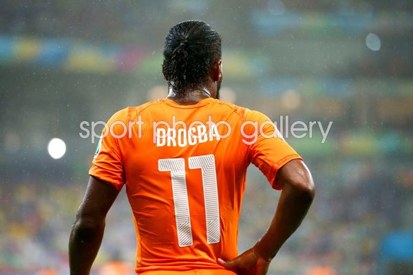 Didier Drogba Ivory Coast 2014 World Cup
