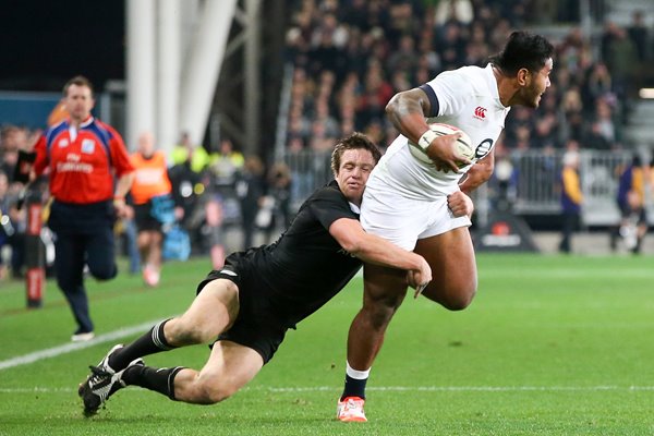 Ben Smith New Zealand v Manu Tuilagi England 2014