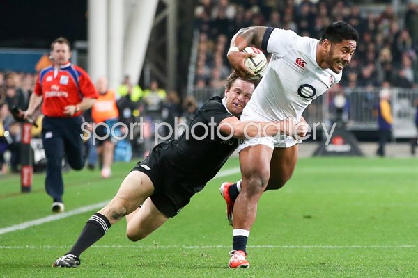 Ben Smith New Zealand v Manu Tuilagi England 2014
