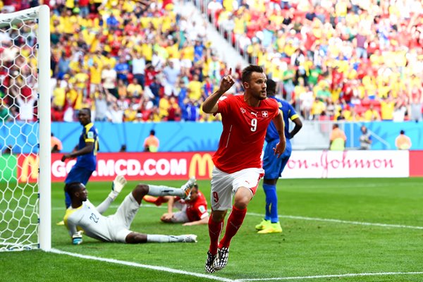 Haris Seferovic Switzerland 2014 World Cup