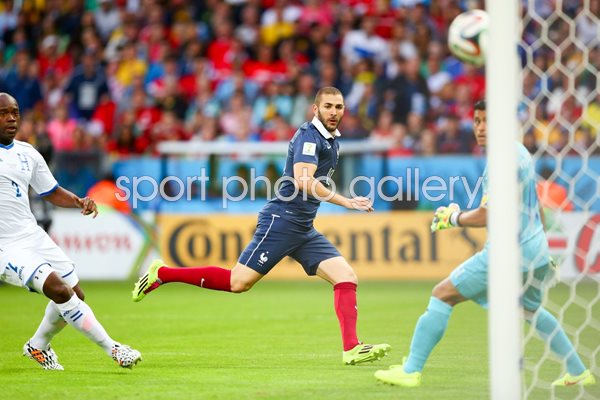 Karim Benzema France v Honduras 2014 World Cup