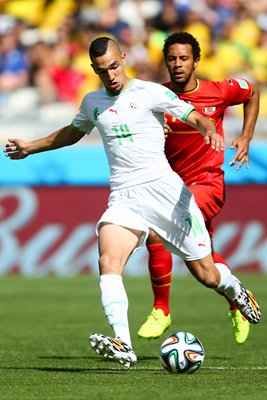 Bentaleb Algeria v Dembele Belgium 2014 World Cup