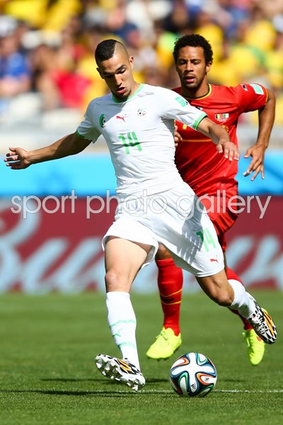 Bentaleb Algeria v Dembele Belgium 2014 World Cup
