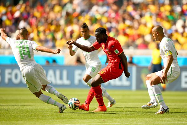 Lukaku Belgium v Bentaleb Algeria 2014 World Cup