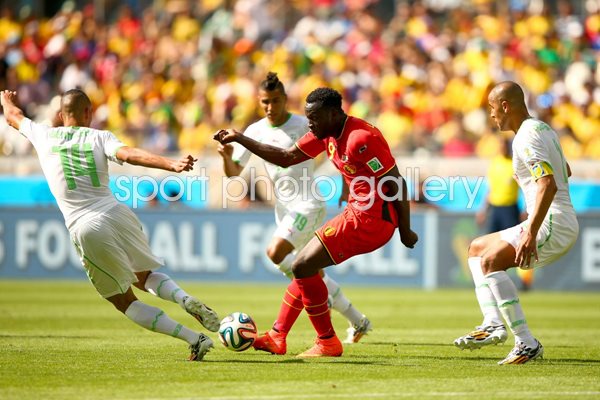 Lukaku Belgium v Bentaleb Algeria 2014 World Cup