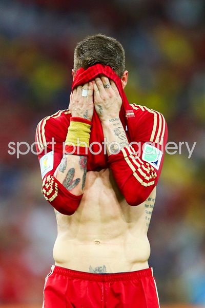 Sergio Ramos Spain v Chile World Cup Brazil 2014