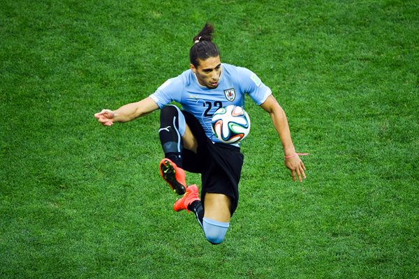 Martin Caceres Uruguay v England World Cup Brazil 2014