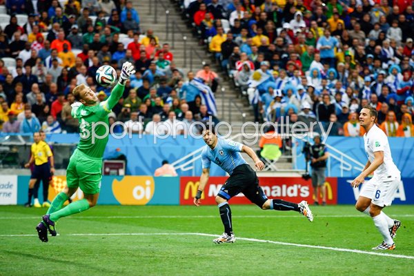 Luis Suarez Uruguay v England World Cup Brazil 2014
