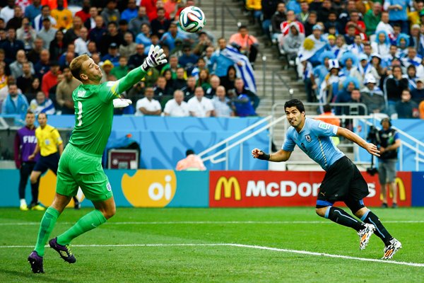 Luis Suarez Uruguay v England World Cup Brazil 2014