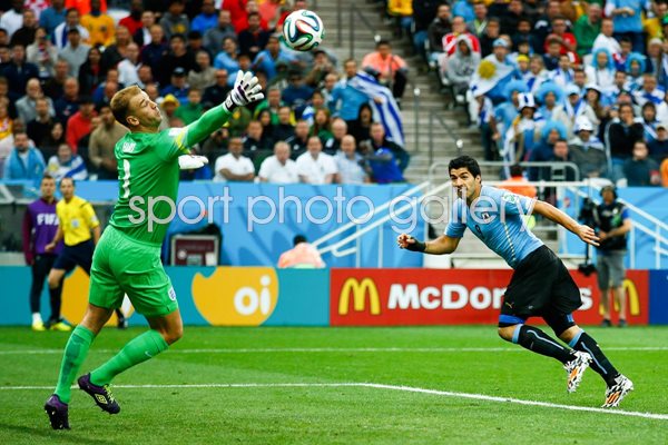Luis Suarez Uruguay v England World Cup Brazil 2014