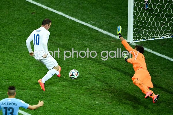 Wayne Rooney Uruguay v England World Cup Brazil 2014