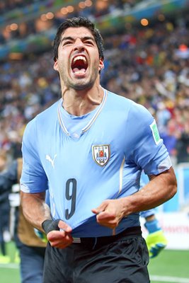 Luis Suarez Uruguay v England World Cup Brazil 2014