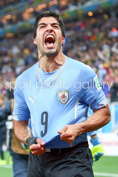 Luis Suarez Uruguay v England World Cup Brazil 2014