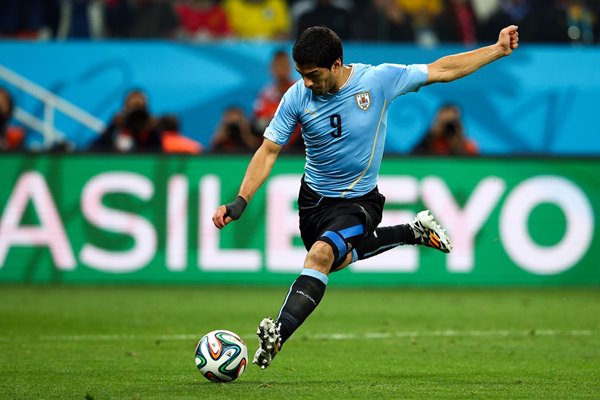 Luis Suarez Uruguay v England World Cup Brazil 2014