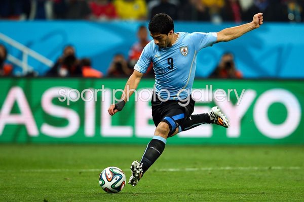Luis Suarez Uruguay v England World Cup Brazil 2014