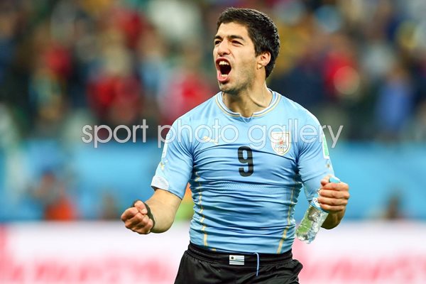 Luis Suarez Uruguay v England World Cup Brazil 2014