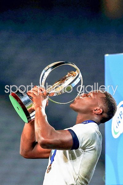 Maro Itoje England 2014 Junior World Champions