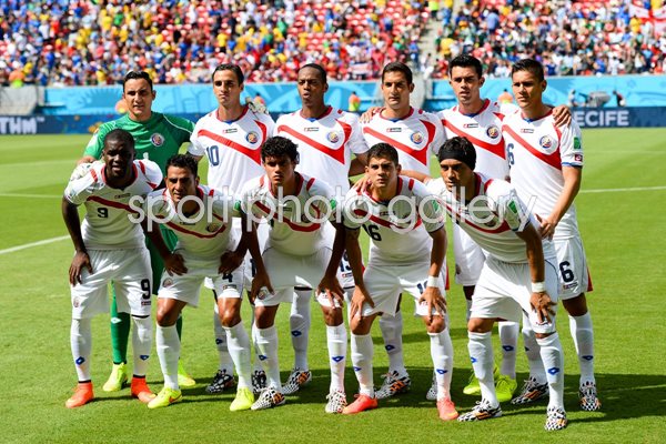 Costa Rica team photo 2014 World Cup Brazil