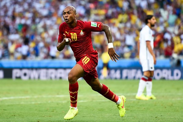 Andre Ayew Ghana 2014 World Cup