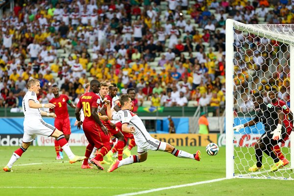 Miroslav Klose goal Germany v Ghana 2014 World Cup