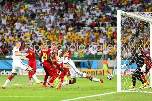 Miroslav Klose goal Germany v Ghana 2014 World Cup