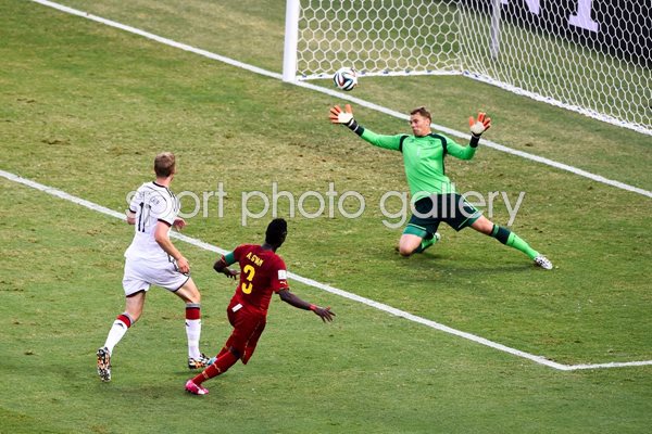Asamoah Gyan goal v Germany 2014 World Cup