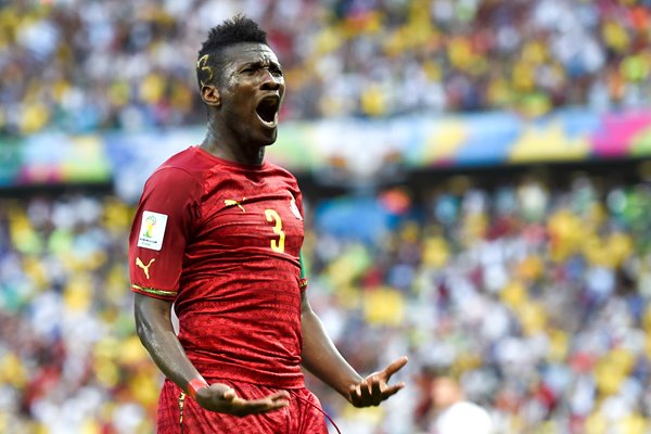 Asamoah Gyan Ghana 2014 World Cup