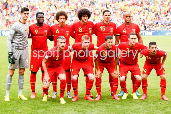 Belgium team photo 2014 World Cup