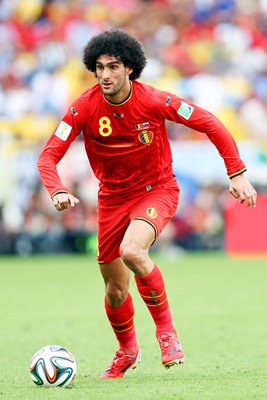 Marouane Fellaini Belgium 2014 World Cup