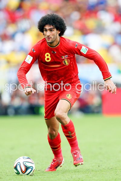 Marouane Fellaini Belgium 2014 World Cup
