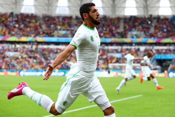 Algeria celebrates 2014 World Cup
