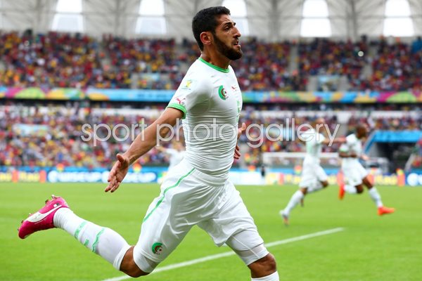 Algeria celebrates 2014 World Cup