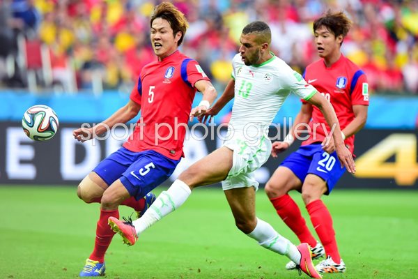 Islam Slimani scores Algeria 2014 World Cup