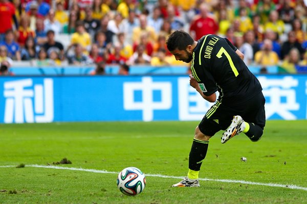 David Villa back heel goal 2014 World Cup