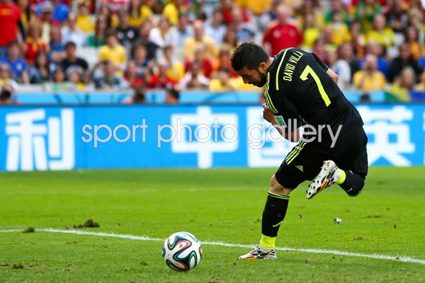 David Villa back heel goal 2014 World Cup