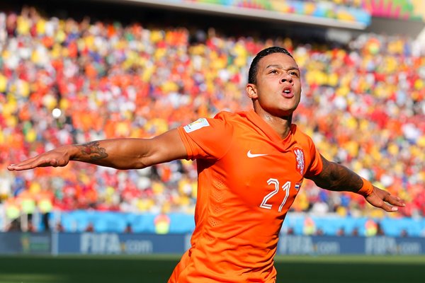 Memphis Depay the Netherlands 2014 World Cup