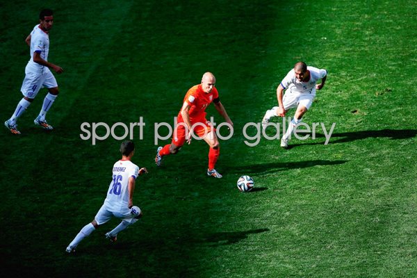 Arjen Robben v Chile 2014 World Cup