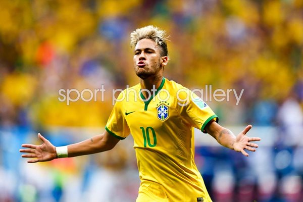 Neymar Brazil 2014 World Cup