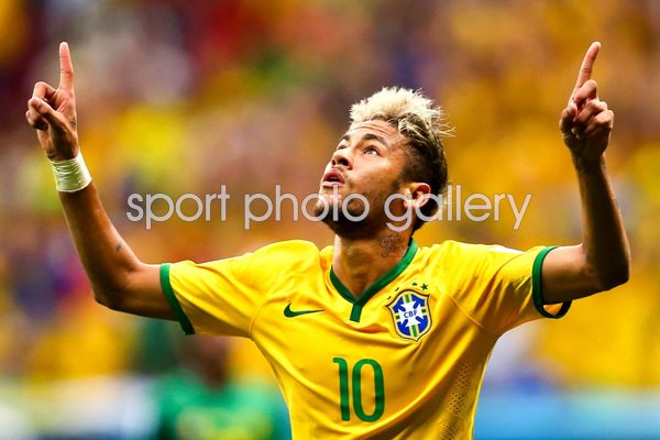 Neymar Brazil 2014 World Cup