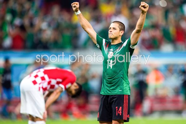  Javier Hernandez Mexico 2014 World Cup