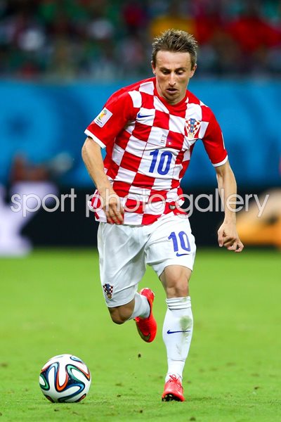 Luka Modric Croatia 2014 World Cup