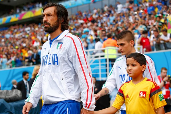  Andrea Pirlo of Italy 2014 World Cup
