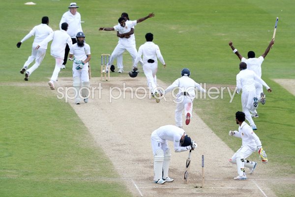Shaminda Eranga & James Anderson England v Sri Lanka 2014