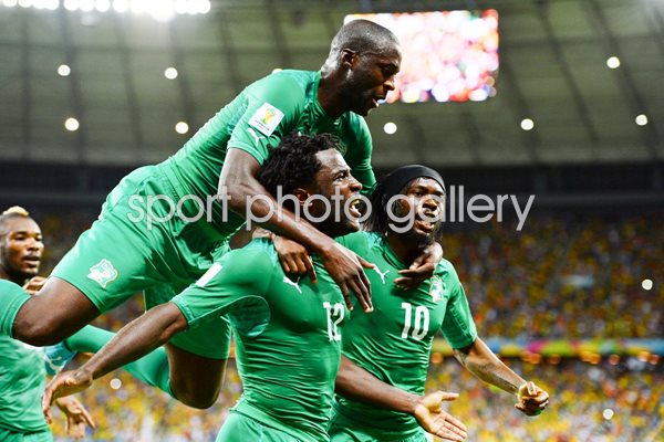 Wilfried Bony Ivory Coast 2014 World Cup