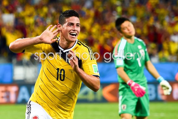 James Rodriguez Colombia 2014 World Cup