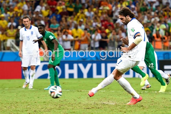 Giorgos Samaras Greece penalty 2014 World Cup