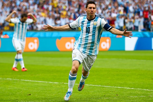 Lionel Messi Argentina 2014 World Cup