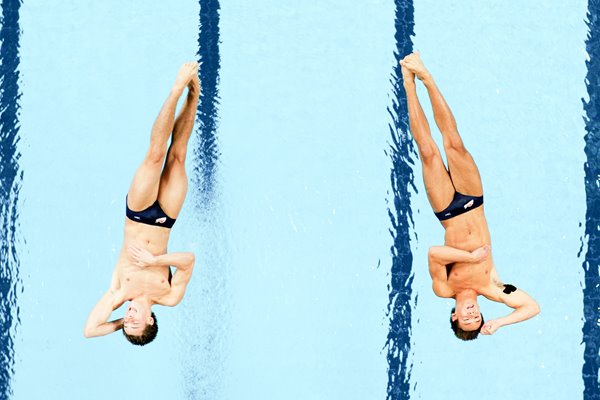 Tom Delay and Max Brick 10m Synchro Dive