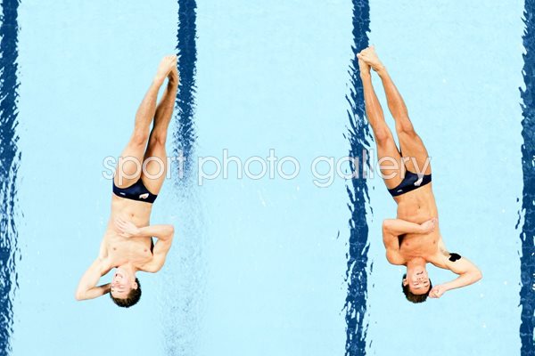 Tom Delay and Max Brick 10m Synchro Dive