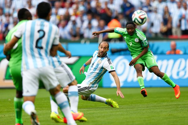 Ahmed Musa goal Nigeria v Argentina 2014 World Cup